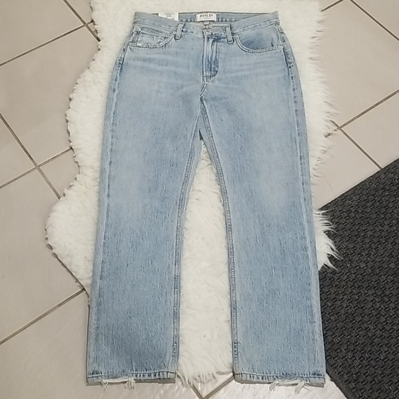 💕AGOLDE Cigarette Low Slung Straight Leg Jeans - Picture 7 of 8